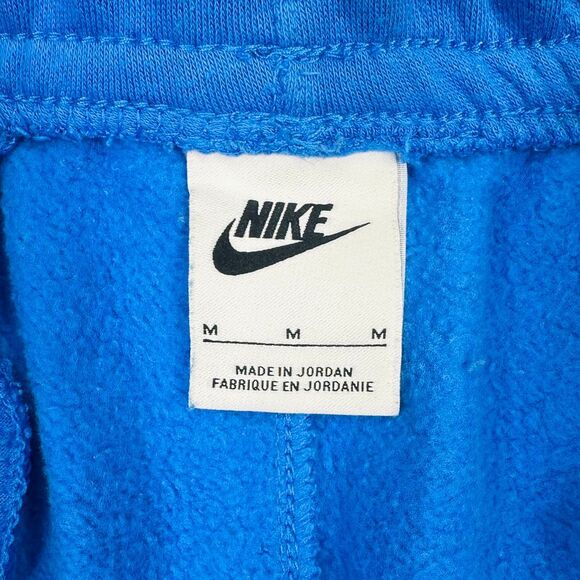 Nike Sportswear Club Fleece Joggers - Signal Blue / White - Size Medium - Picture 5 of 6